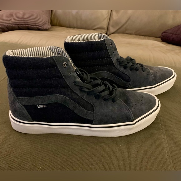 VANS off the wall Blue Sneakers High top men’s size 13 UltraCush Lite Shoes - Picture 11 of 11